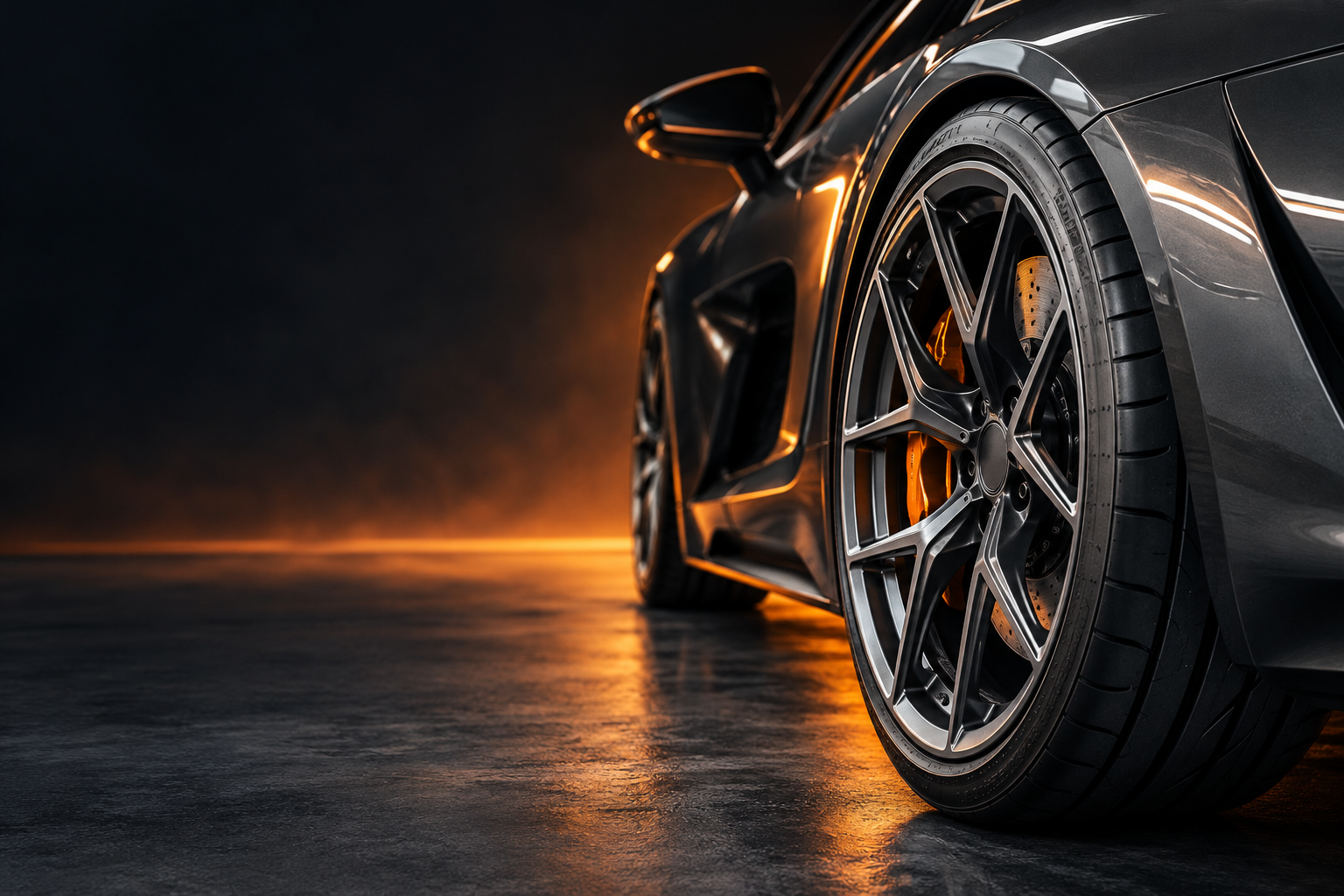 Illustrative automotive imagery for this design concept